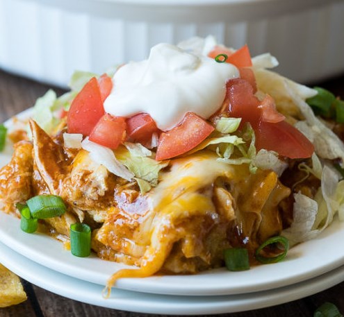 Chicken Tamale Casserole #dinner #comfortfood