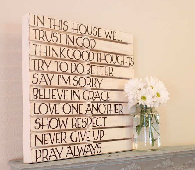 Love Of Family & Home: DIY Pallet Wall Art...