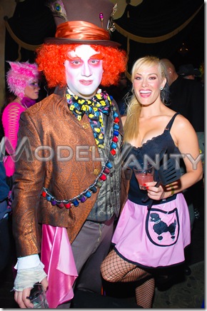 MTV 7 Deadly Sins Benchwarmer Red Carpet Arrivals Cabana Club Halloween Hollywood 2010