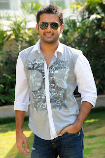 Nithin images from latest movie Gunde Jaari Gallanthayyinde, Gunde Jaari Gallanthayyinde movie first look posters