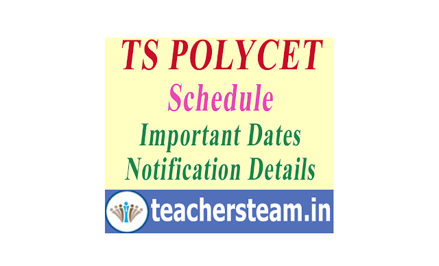 Polytechnic admission in to Polytechnic Courses TS POLYCET Notification Details and Dates Schedule for Polytechnic admission