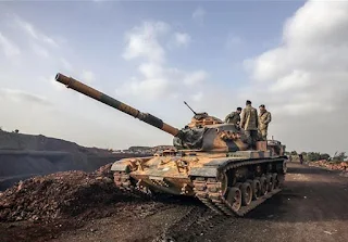 Turkish regime continues its aggression on Afrin area