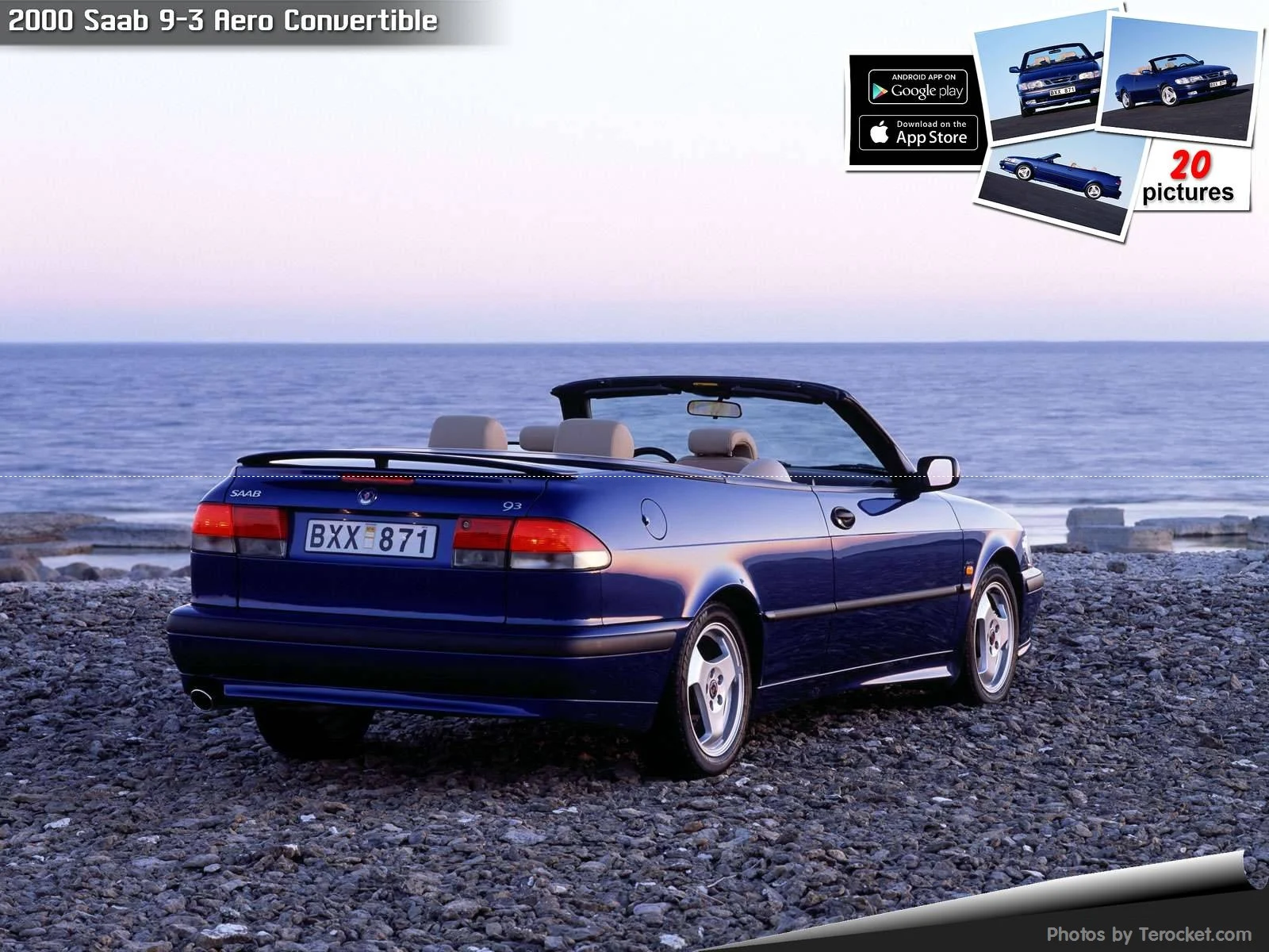 Hình ảnh xe ô tô Saab 9-3 Aero Convertible 2000 & nội ngoại thất