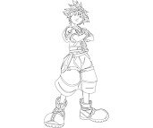 #10 Sora Coloring Page