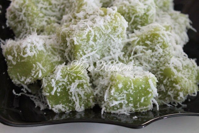 Kuih Kaswi Pandan Sedap - Azie Kitchen