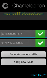 Cara Mengganti IMEI Ponsel Android dengan Aplikasi Chemelephon