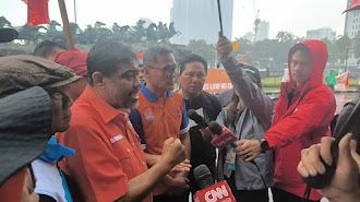 Bukan Cuma Soal Pemilu Kotor, Partai Buruh dan Organisasi Serikat Buruh Turun ke Jalan Geruduk Istana Negara untuk Suarakan Hal Penting Ini