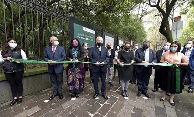 Inauguran “El tiempo en imágenes. 130 años de la Secretaría de Comunicaciones y Transportes”