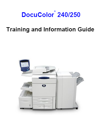 Xerox DocuColor 240/250 Manual