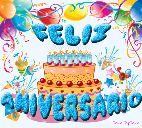 Resultado de imagem para feliz aniversario gifs