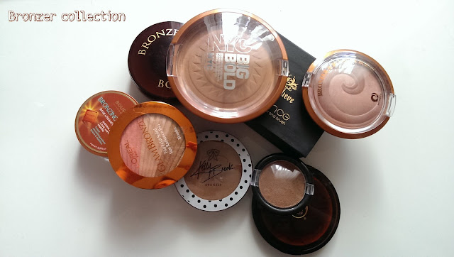My bronzer collection
