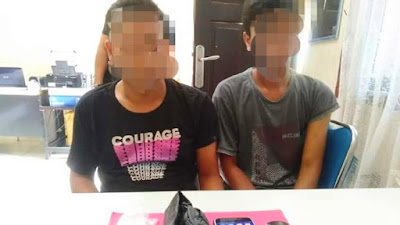 Dua Orang Pengguna Narkoba Ditangkap Di Jalan Lingkar Salo