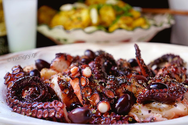 Octopus Baked in Parchment Paper