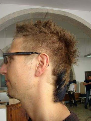 side view of cool spiky haircuts for men picture