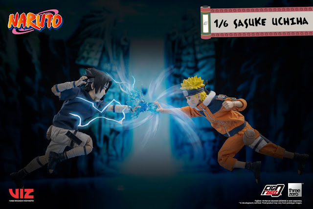 Naruto Shippuden-  FigZero Sasuke Uchiha 1/6 (threezero)