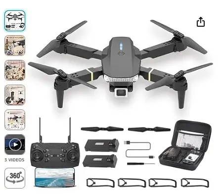 Foldable RC Drone with 3D Flips/Altitude Hold/Gesture