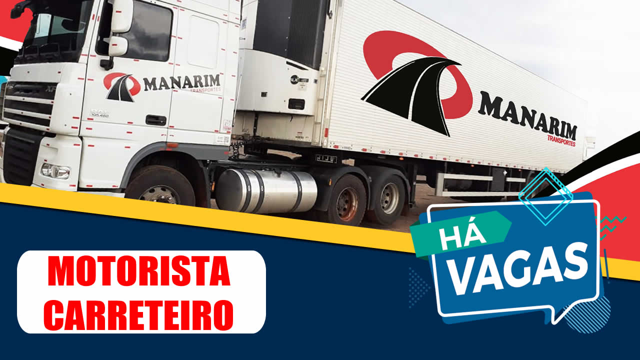 vaga para motorista