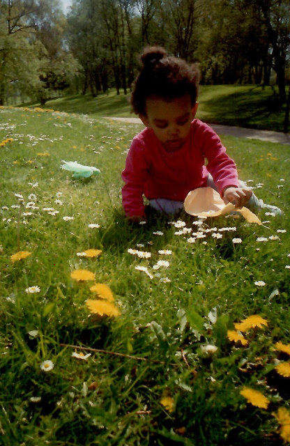 Sonia en 2004 au parc nord