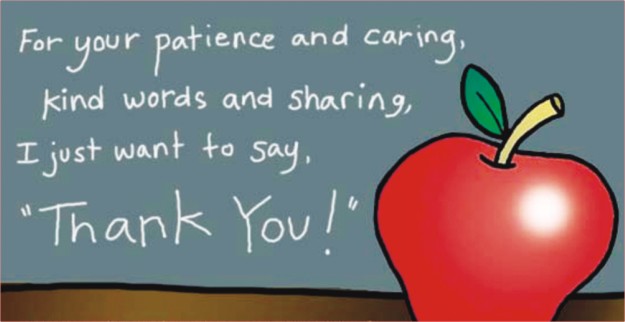 All photos gallery: thank you quotes for teachers, thank you for teachers
