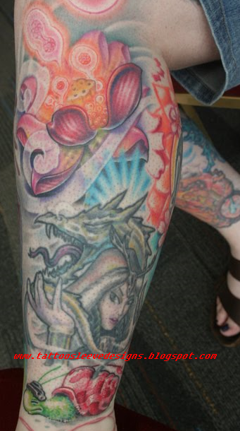Leg sleeve tattoo designs The things you love the most the ideas you