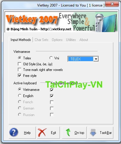 Download Vietkey - Tải Bộ Gõ Tiếng Việt Nhỏ Gọn Trên Máy Tính