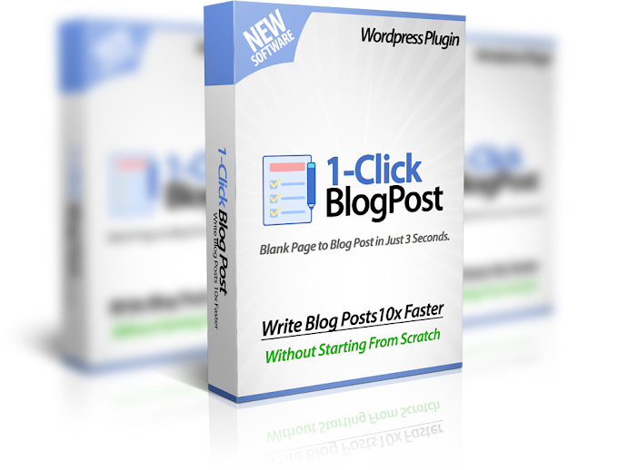 1 Click Blog Post Writer