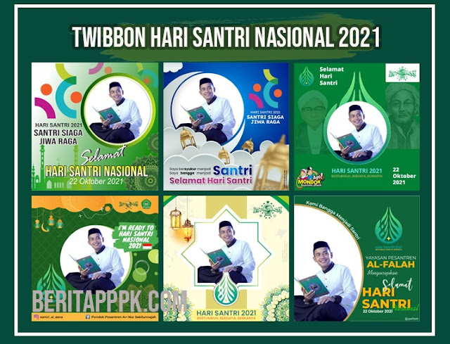 Twibbon Hari Santri Nasional 2021