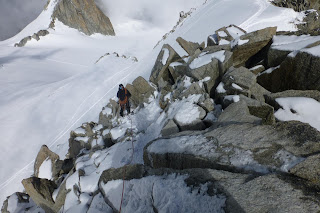 Pointe Lachenal Überschreitung