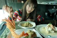 Chinese Girl in Restaurant