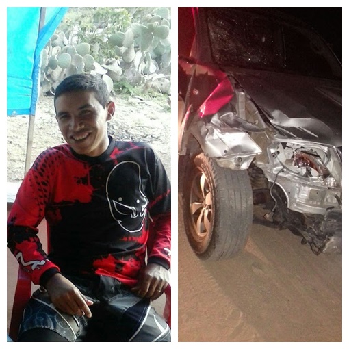 JOVEM BONCONSELHENSE COLIDE MOTO COM HYLUX E MORRE NA HORA