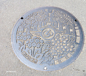 manhole cover, Japan
