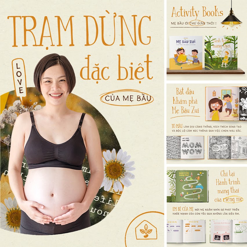 [A116] Những cuốn sách thai giáo hay, bổ ích cho Mẹ bầu