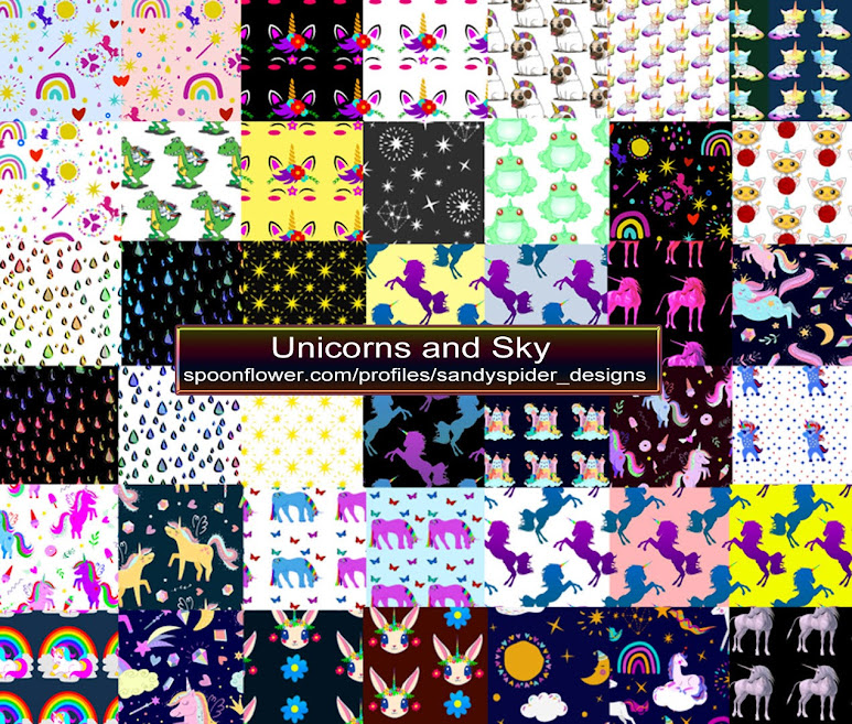 Unicorn & Sky Collection by Sandyspider