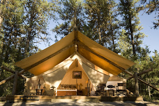 Paws Up Luxury Camping in Montana