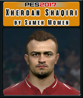 PES 2017 Faces Xherdan Shaqiri by Sameh Momen