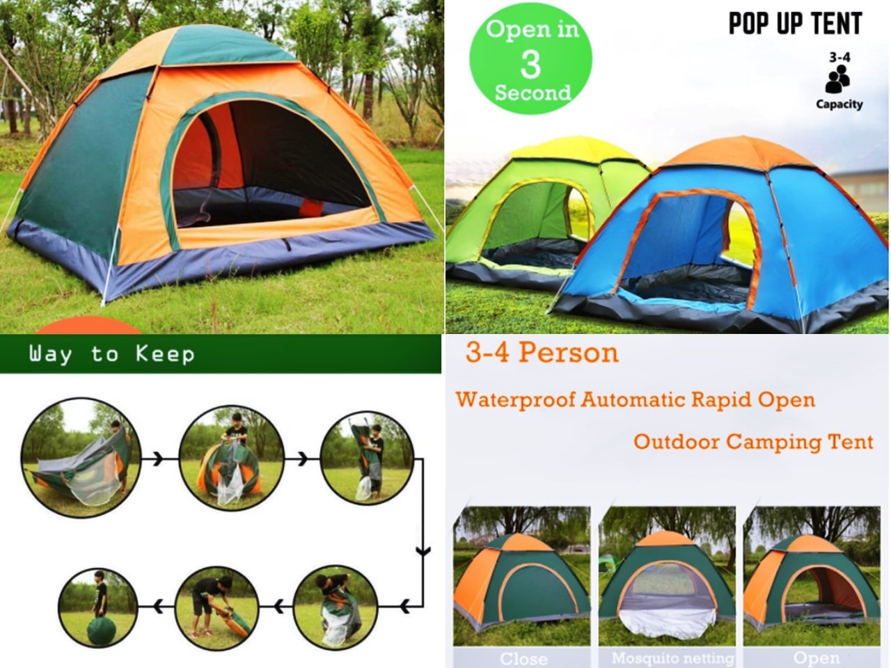 SenaraiBarangan Asas Camping Harga Bawah RM100!