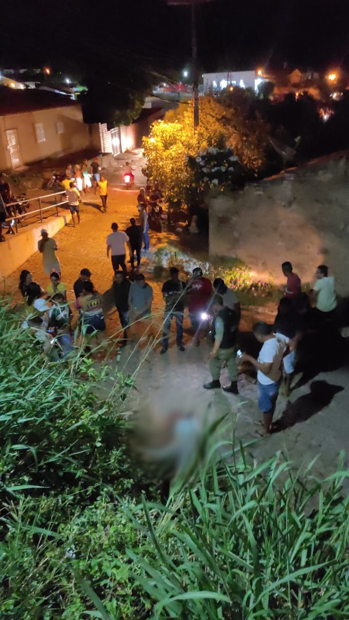URGENTE: Homem executado com vários tiros no centro de Elesbão Veloso. 
