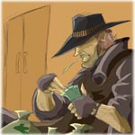 Pay Day Robber's Roost Card