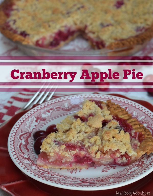 Cranberry Apple Pie - great dessert for #Thanksgiving - Ms. Toody Goo Shoes