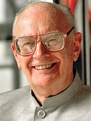 Sir Arthur C. Clarke. photo Fiona Hanson/Associated Press.