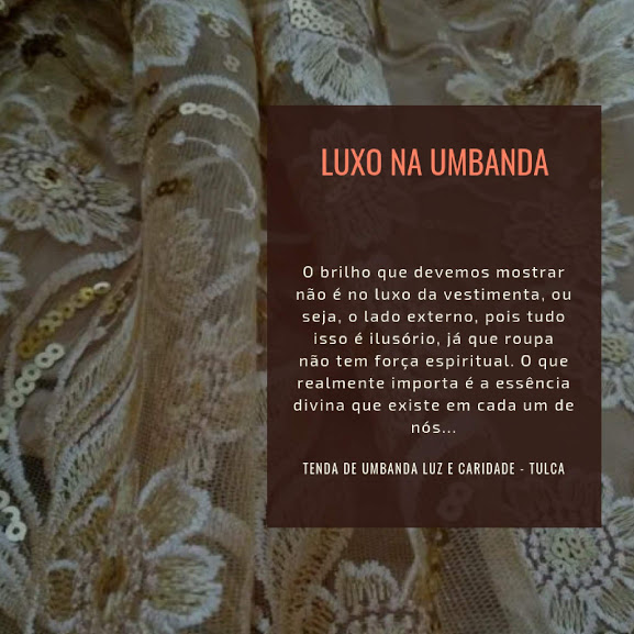 Luxo na Umbanda: Necessidade ou Vaidade?