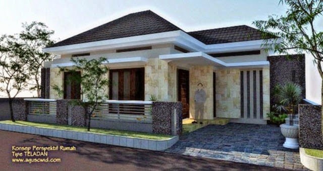 Fantastis desain rumah 2 lantai minimalis modern