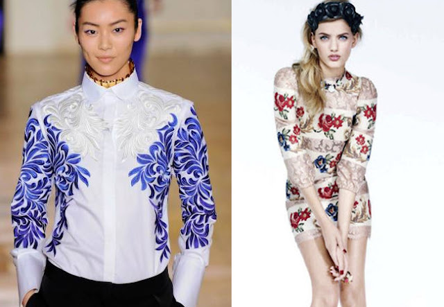 stella mccartney, dolce&gabbana, fall 2012, fall 2012 trends, embroidery