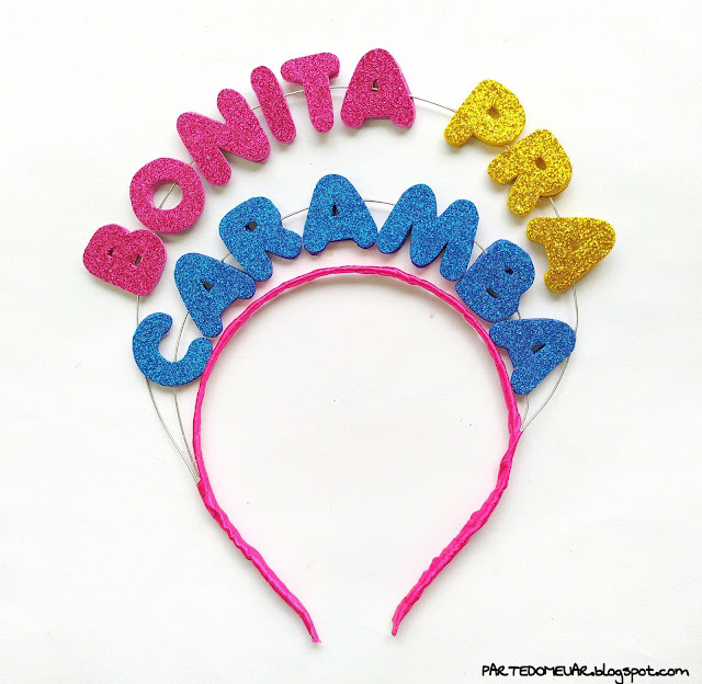 diy tiara carnaval