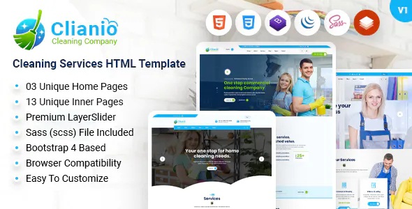 Best Cleaning Services HTML Template