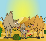 Labels: Cartoon Images (camel family)