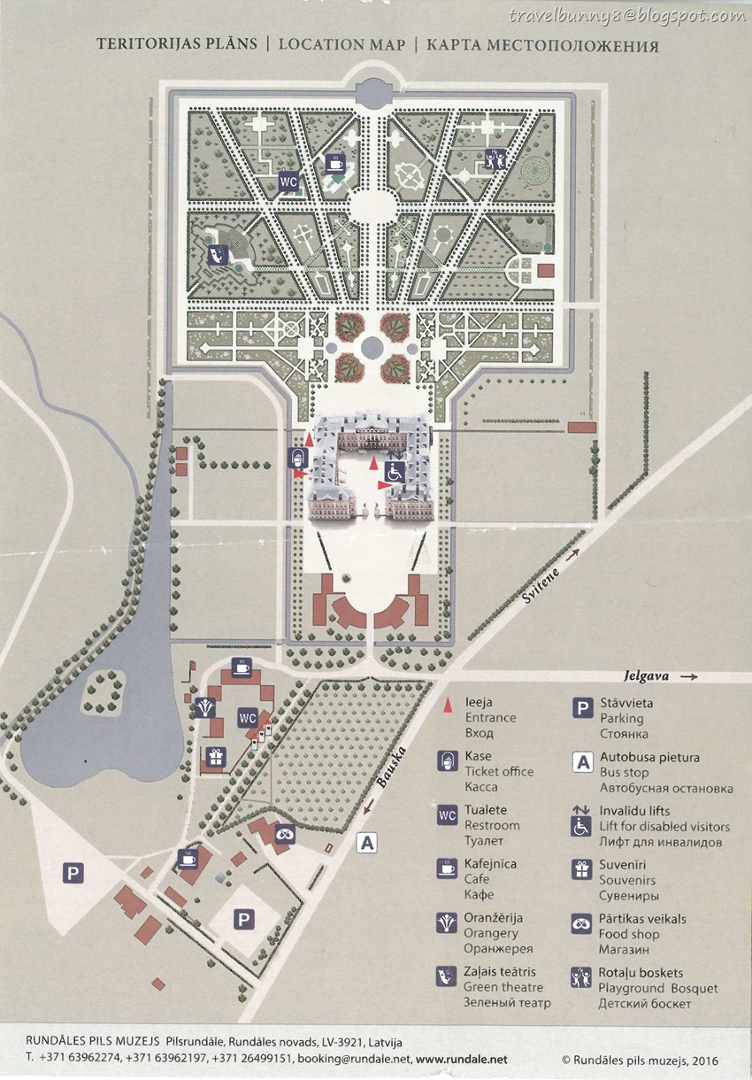 rundale palace map