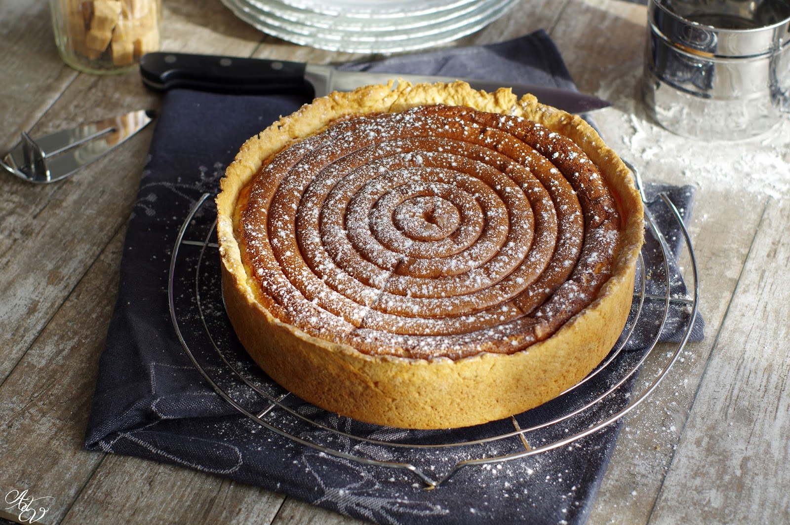 Kasekuchen Ou Tarte Au Fromage Blanc Alsacienne