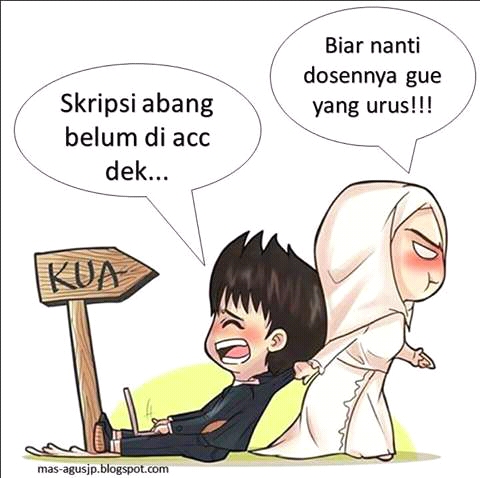 Perang Meme Komik " Ayo Nikah/Seret ke KUA"Lucunya Ketika 