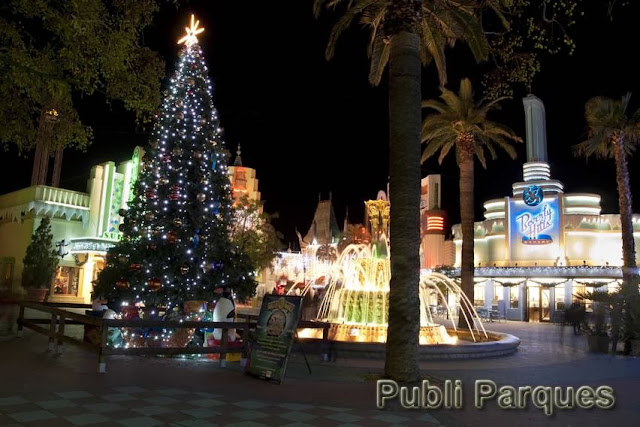 Navidad en el Parque Warner